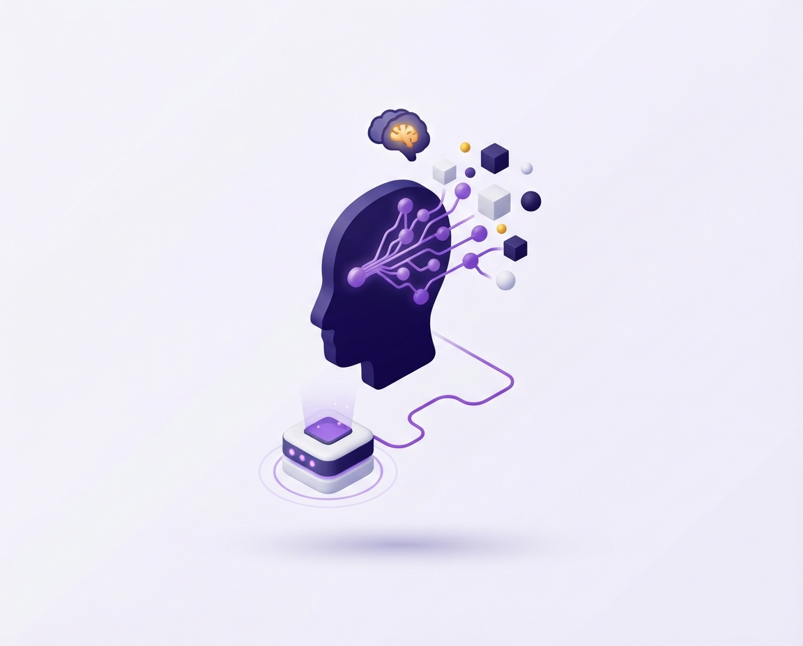 Artificial Intelligence services illustration